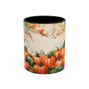 Pumpkin Patch Accent Coffee Mug (11oz, 15oz)