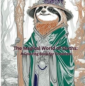 The Magical World of Sloths: A Coloring Book for Dreamers